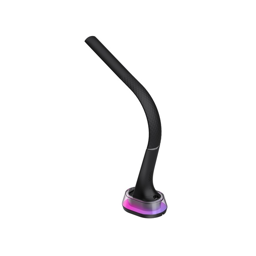 Candeeiro de mesa LED RGB com regulação CORELLA LED/7W/12/230V preto