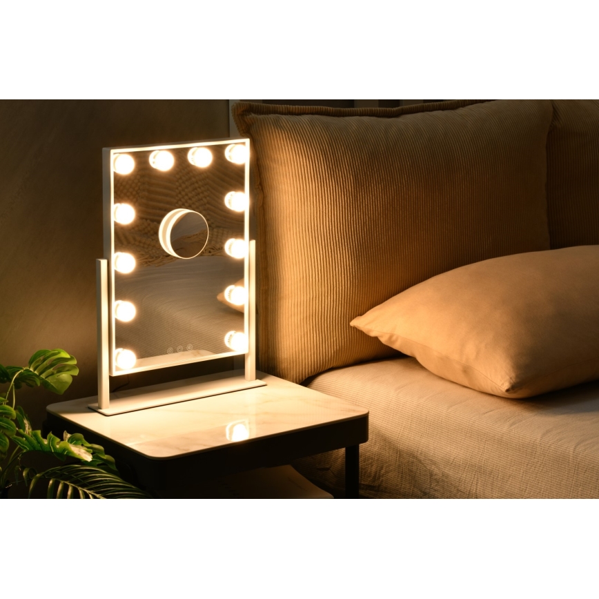 Immax 08984L - Espelho de maquilhagem LED regulável MUST HAVE LED/12W/230V