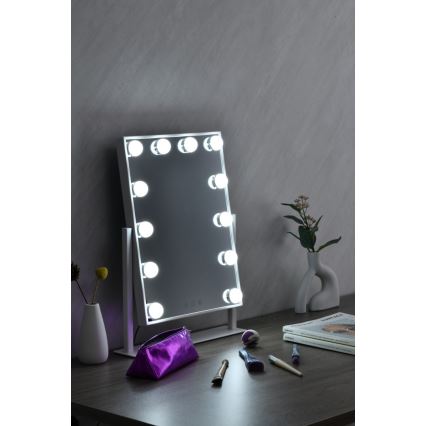 Immax 08984L - Espelho de maquilhagem LED regulável MUST HAVE LED/12W/230V