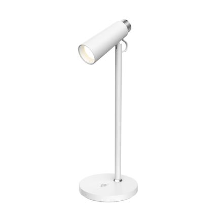 Candeeiro de mesa LED com regulação e carregamento sem fios TIT LED/12W/230V branco