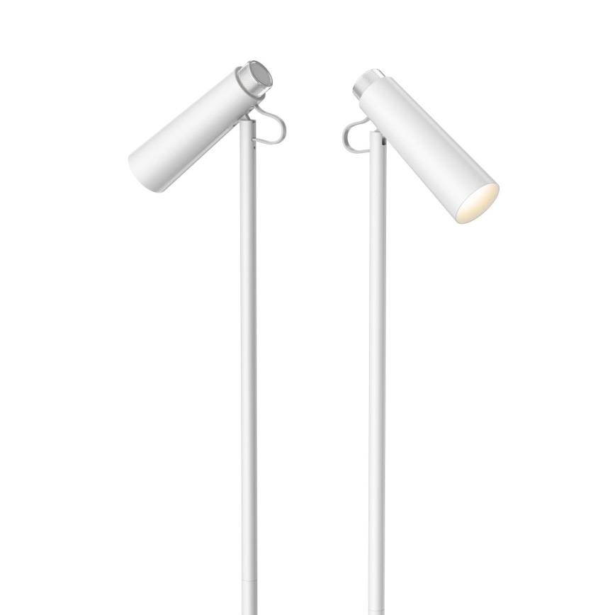 Candeeiro de chão LED com regulação TIT LED/6W/230V branco