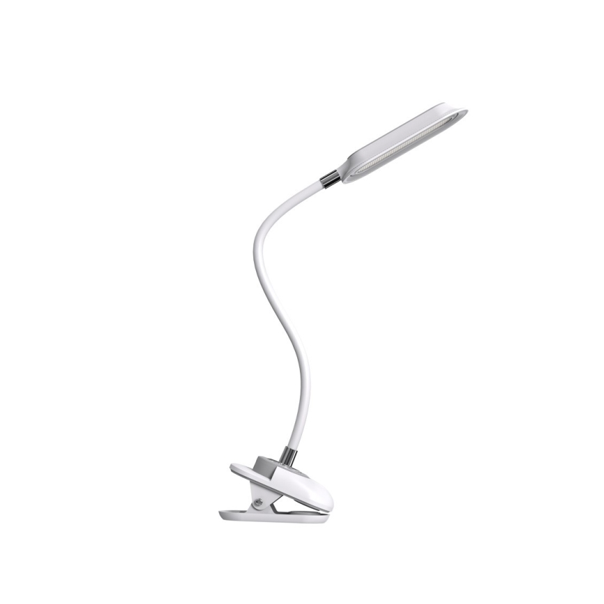 LED+CCT Lâmpada de mesa regulável com clip CLIP LED/7,5W/230V 3000/4200/5000K branca