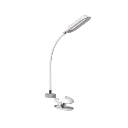 LED+CCT Lâmpada de mesa regulável com clip CLIP LED/7,5W/230V 3000/4200/5000K branca