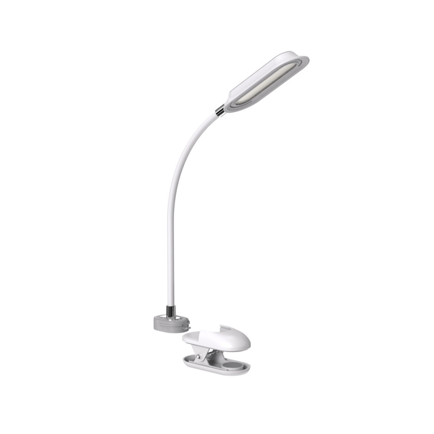 LED+CCT Lâmpada de mesa regulável com clip CLIP LED/7,5W/230V 3000/4200/5000K branca