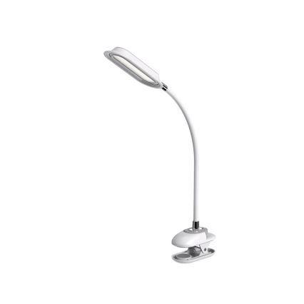 LED+CCT Lâmpada de mesa regulável com clip CLIP LED/7,5W/230V 3000/4200/5000K branca