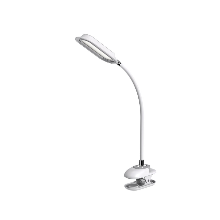 LED+CCT Lâmpada de mesa regulável com clip CLIP LED/7,5W/230V 3000/4200/5000K branca