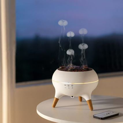 Immax 09104L - Difusor de aroma e umidificador de ar JELLYFISH LED/11W/5V