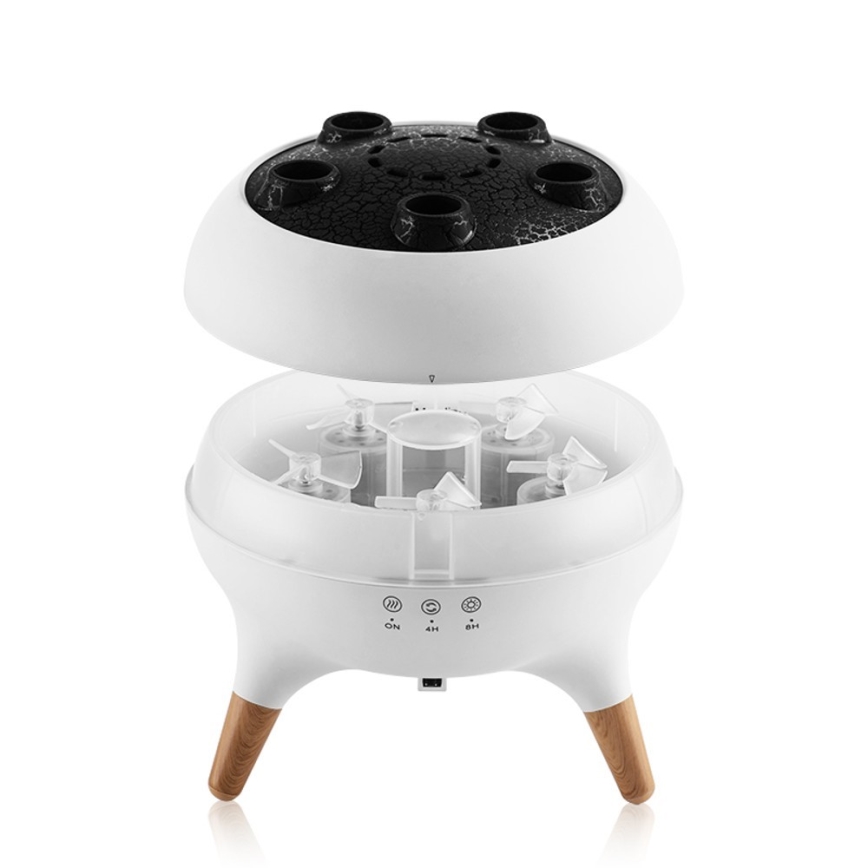Immax 09104L - Difusor de aroma e umidificador de ar JELLYFISH LED/11W/5V
