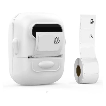 Impressora de etiquetas digital USB-C + 3x etiquetas autocolantes