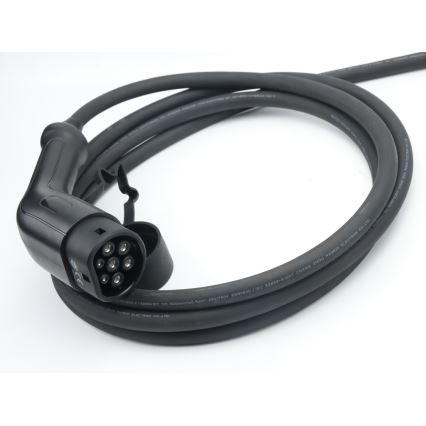 Immax - Estação de carregamento portátil para veículos elétricos AC Type 2 16A/380V 11kW + ficha 230V, 3,7kW 5m + capa