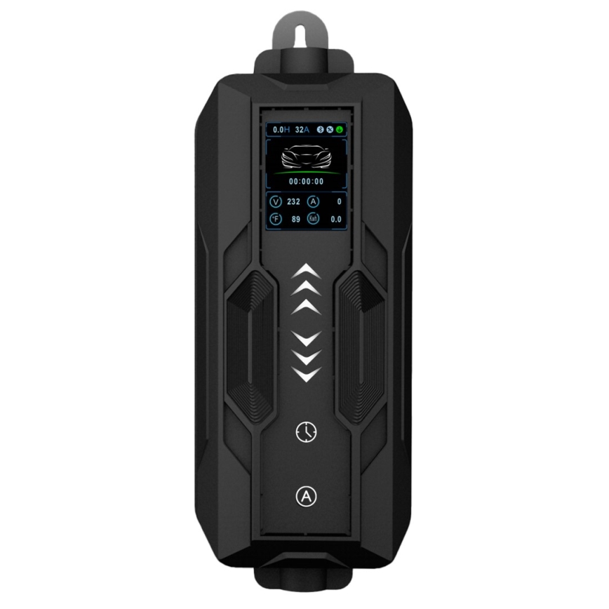 Immax - Estação de carregamento portátil para veículos elétricos AC Type 2 16A/380V 11kW + ficha 230V, 3,7kW 5m + capa