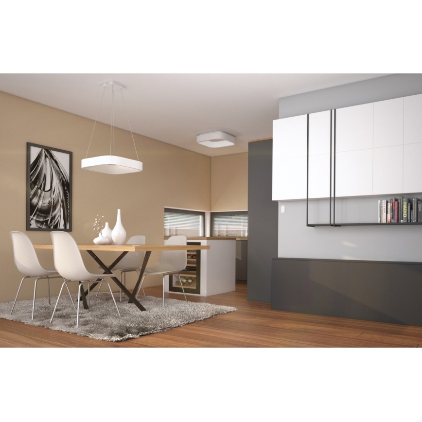 Immax NEO 07034L - Candelabro suspenso LED com regulação com controlo remoto TOPAJA LED/36W/230V Tuya