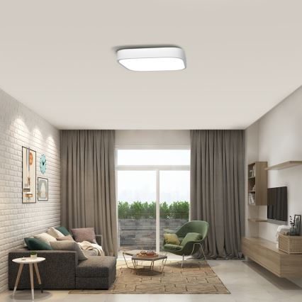 Immax NEO 07042L – Iluminação de teto LED com regulação RECUADRO LED/67W/230V + CR Tuya