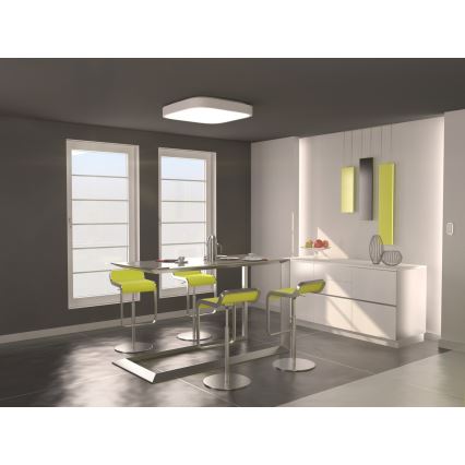 Immax NEO 07042L – Iluminação de teto LED com regulação RECUADRO LED/67W/230V + CR Tuya