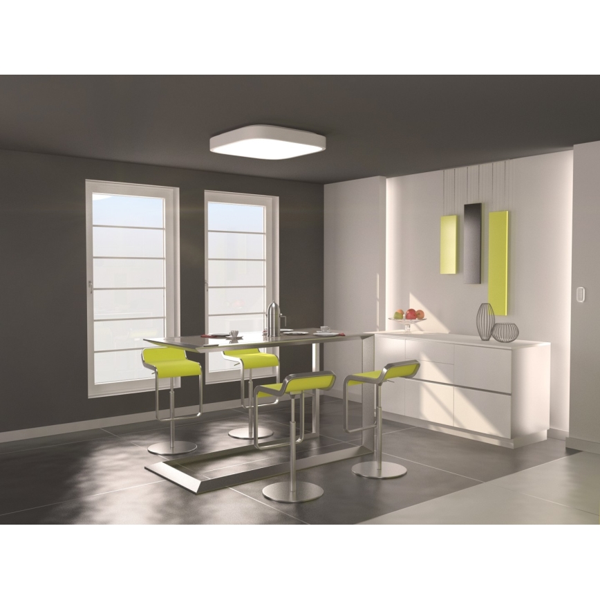 Immax NEO 07042L – Iluminação de teto LED com regulação RECUADRO LED/67W/230V + CR Tuya