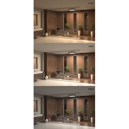 Immax NEO 07042L – Iluminação de teto LED com regulação RECUADRO LED/67W/230V + CR Tuya