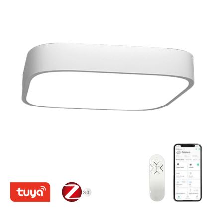 Immax NEO 07042L – Iluminação de teto LED com regulação RECUADRO LED/67W/230V + CR Tuya