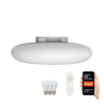 Immax NEO 07062L-Iluminação de teto RGBW com regulação FUENTE 3xE27/8,5W/100-240V Tuya