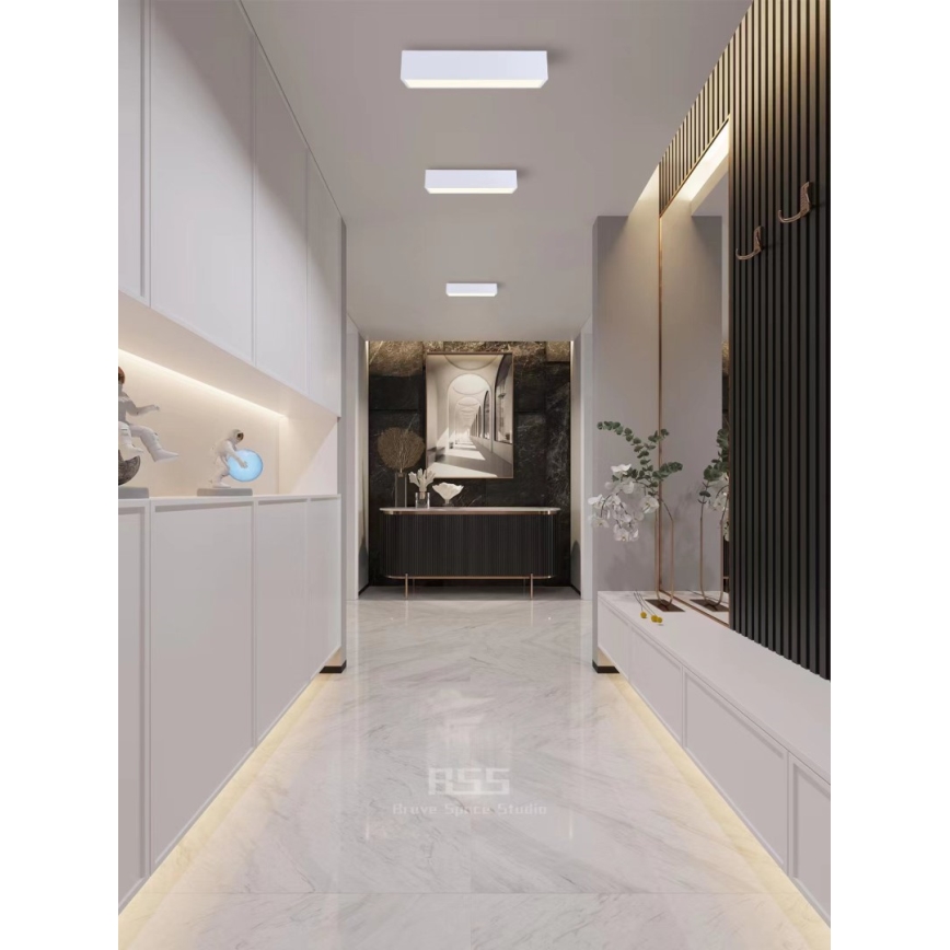 Immax NEO 07072-60 - Iluminação de teto LED com regulação CANTO LED/34W/230V branco Tuya + controlo remoto