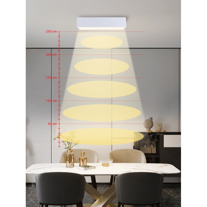 Immax NEO 07072-60 - Iluminação de teto LED com regulação CANTO LED/34W/230V branco Tuya + controlo remoto