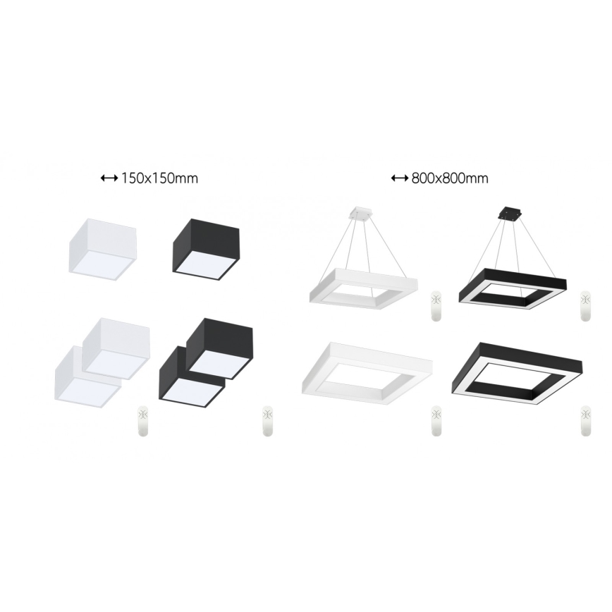 Immax NEO 07072L - 15 - Iluminação LED com regulação CANTO LED/12W/230V branca Tuya