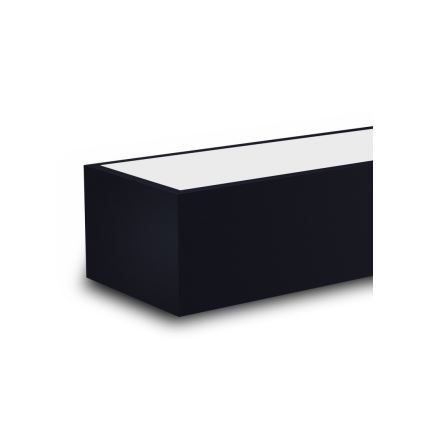 Immax NEO 07074-90 - Iluminação de teto LED com regulação CANTO LED/50W/230V preto Tuya + controlo remoto