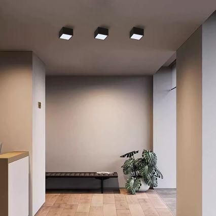 Immax Neo 07074L-15BD - Conjunto 2x Iluminação de teto LED com regulação CANTO 2xLED/12W/230V + controlo remoto Tuya