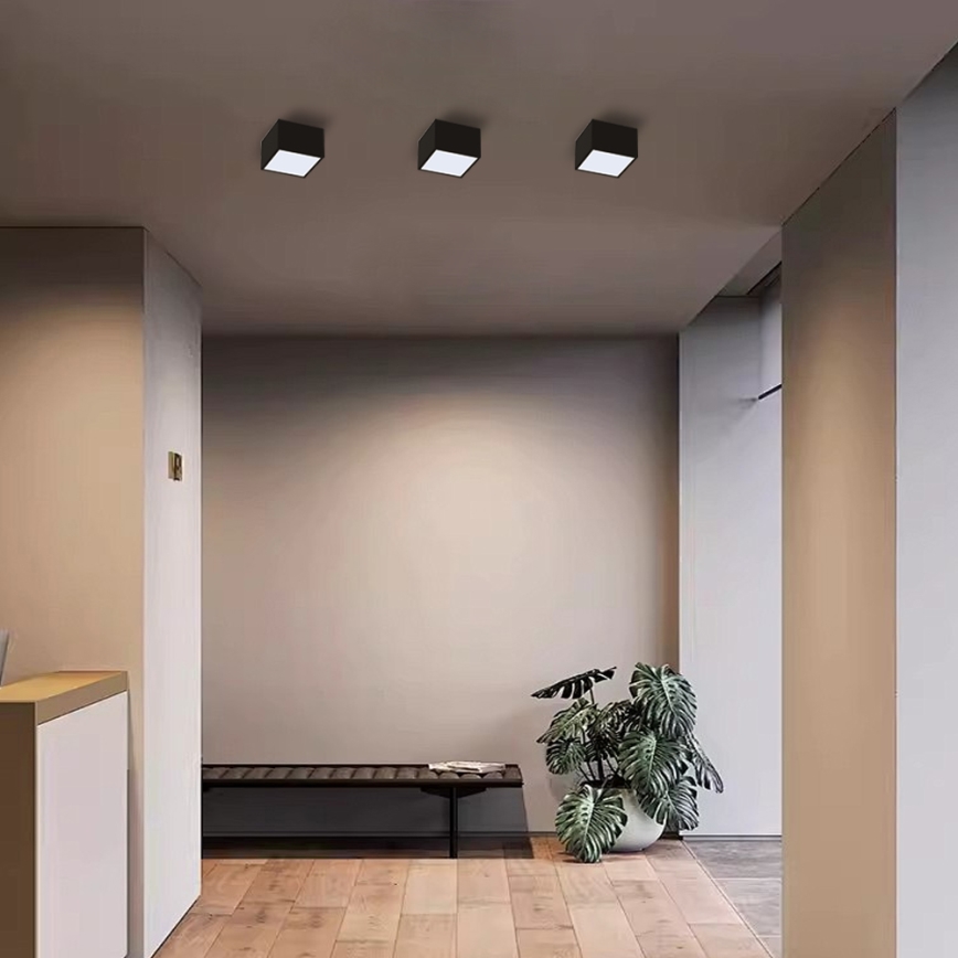 Immax Neo 07074L-15BD - Conjunto 2x Iluminação de teto LED com regulação CANTO 2xLED/12W/230V + controlo remoto Tuya
