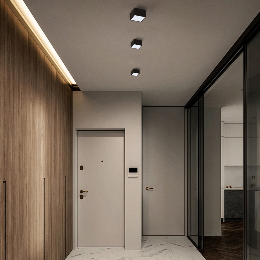 Immax Neo 07074L-15BD - Conjunto 2x Iluminação de teto LED com regulação CANTO 2xLED/12W/230V + controlo remoto Tuya