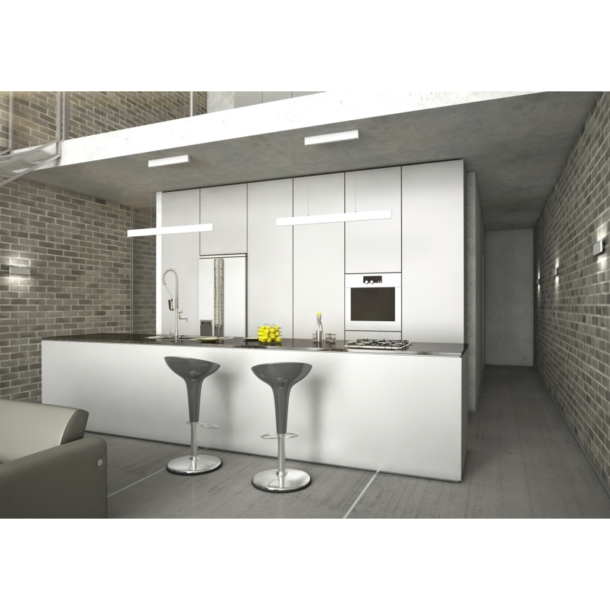 Immax NEO 07075L- Candelabro suspenso LED com regulação LISTON LED/18W/100-240V 118,5 cm Tuya