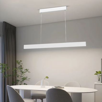 Immax NEO 07075L- Candelabro suspenso LED com regulação LISTON LED/18W/100-240V 118,5 cm Tuya