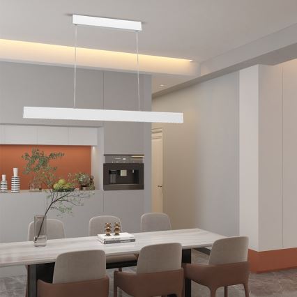 Immax NEO 07075L- Candelabro suspenso LED com regulação LISTON LED/18W/100-240V 118,5 cm Tuya