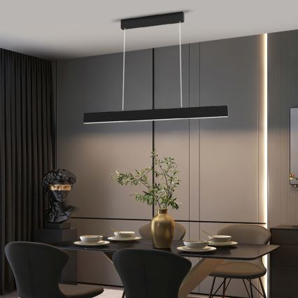 Immax NEO 07076L - Candelabro suspenso LED com regulação LISTON LED/18W/100-240V Tuya