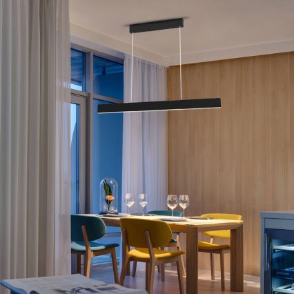 Immax NEO 07076L - Candelabro suspenso LED com regulação LISTON LED/18W/100-240V Tuya