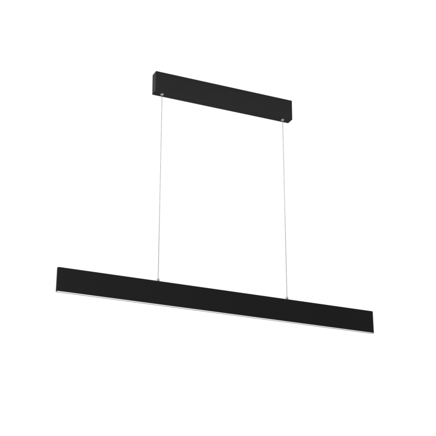 Immax NEO 07076L - Lustre LED dimmerável em cabo preto LISTON LED/18W/230V Tuya + controlo remoto
