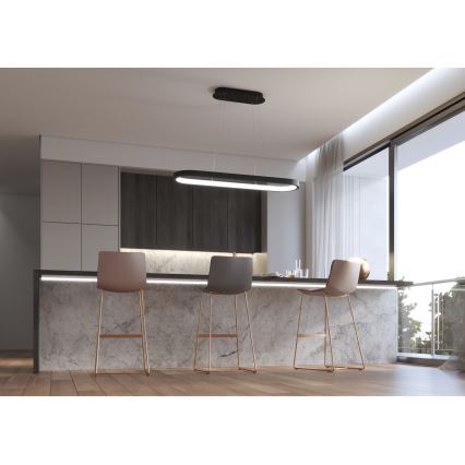 Immax NEO 07078L - Candelabro suspenso LED com regulação HIPODROMO LED/66W/230V Tuya