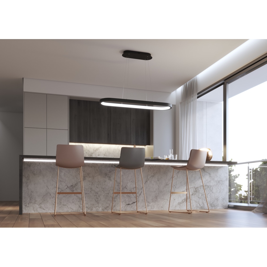 Immax NEO 07078L - Candelabro suspenso LED com regulação HIPODROMO LED/66W/230V Tuya