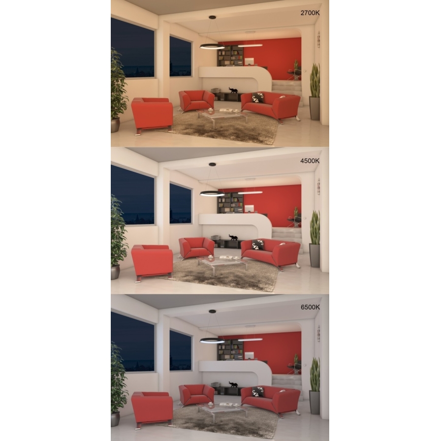 Immax NEO 07080L - Candelabro suspenso LED com regulação LIMITADO LED/39W/230V 60 cm Tuya