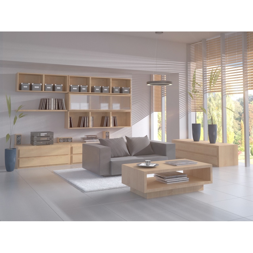 Immax NEO 07091L - Candelabro suspenso LED com regulação PASTEL LED/52W/230V 60 cm branco Tuya