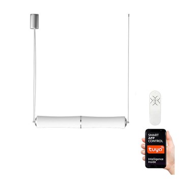 Immax NEO 07102L - Candelabro suspenso LED com regulação BAMBOOS LED/30W/230V 90 + CR Tuya