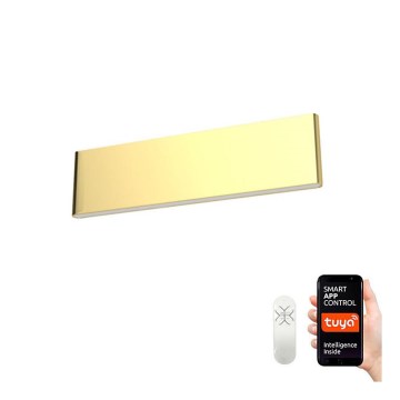 Immax Neo 07129L - Iluminação de parede LED com regulação LISTON LED/18W/230V dourado+CR Tuya