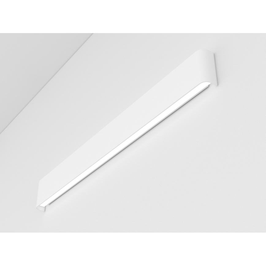 Immax NEO 07137-W - LED SMART Iluminação de parede com regulação LINEA branco LED/40W/230V + controlo remoto 76 cm Tuya ZigBee