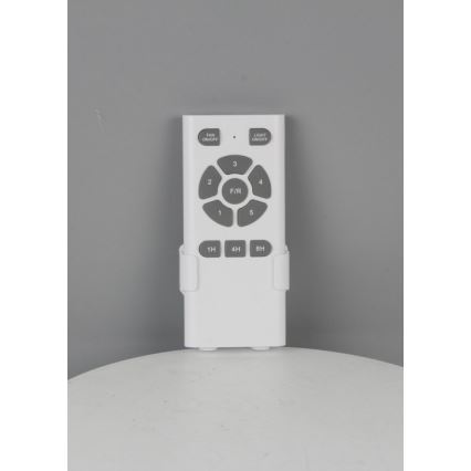 Immax NEO 07141-B - Ventoinha de teto LED NEO LITE FRESCO LED/18W/230V Tuya Wi-Fi preto/castanho + comando