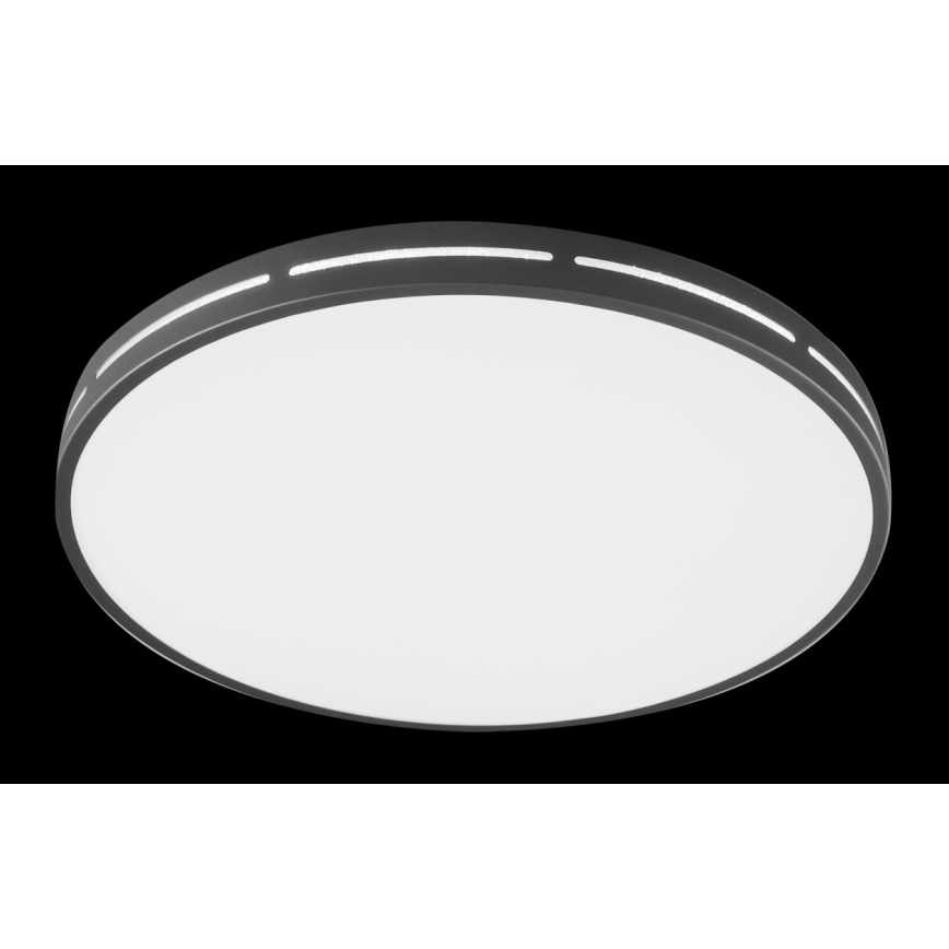 Immax NEO 07145-B42 - Iluminação de teto LED com regulação NEO LITE VISTAS LED/24W/230V Wi-Fi preta + controlo remoto