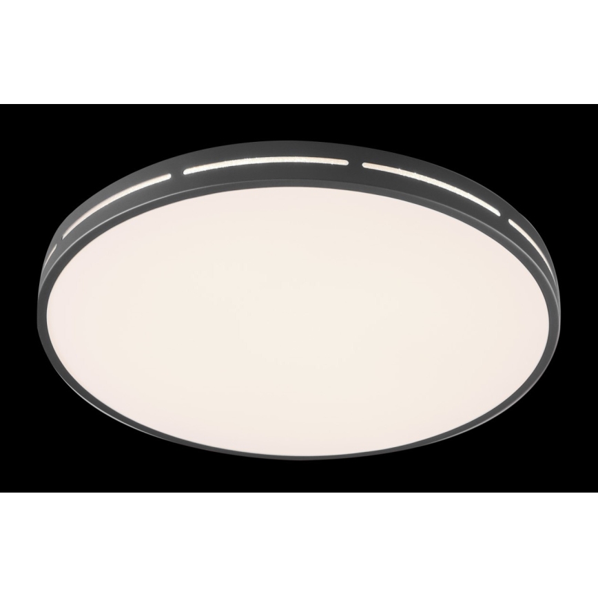 Immax NEO 07145-B42 - Iluminação de teto LED com regulação NEO LITE VISTAS LED/24W/230V Wi-Fi preta + controlo remoto