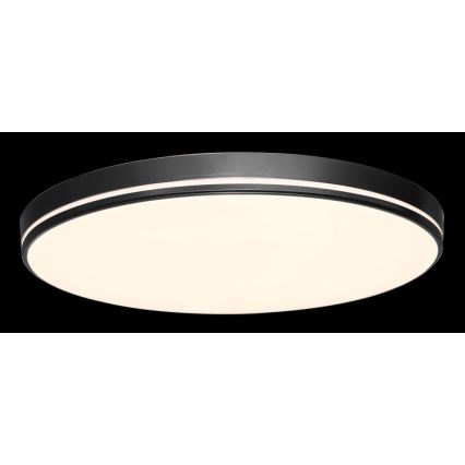 Immax NEO 07148-B51 - Iluminação de teto LED com regulação NEO LITE AREAS LED/48W/230V Tuya Wi-Fi preta + controlo remoto