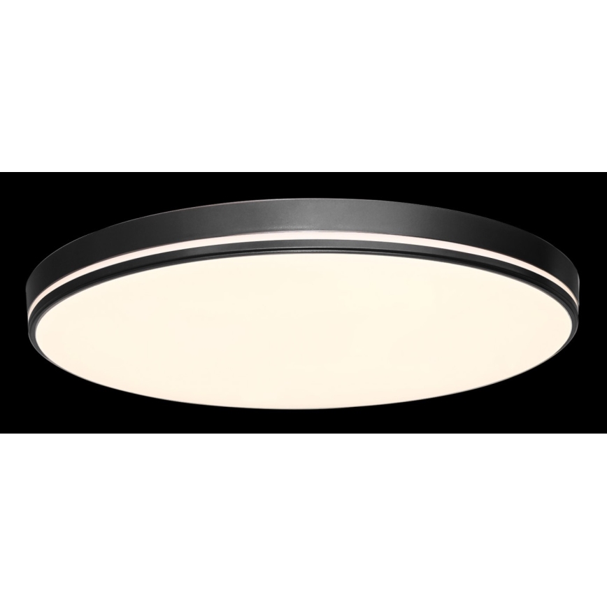 Immax NEO 07148-B51 - Iluminação de teto LED com regulação NEO LITE AREAS LED/48W/230V Tuya Wi-Fi preta + controlo remoto