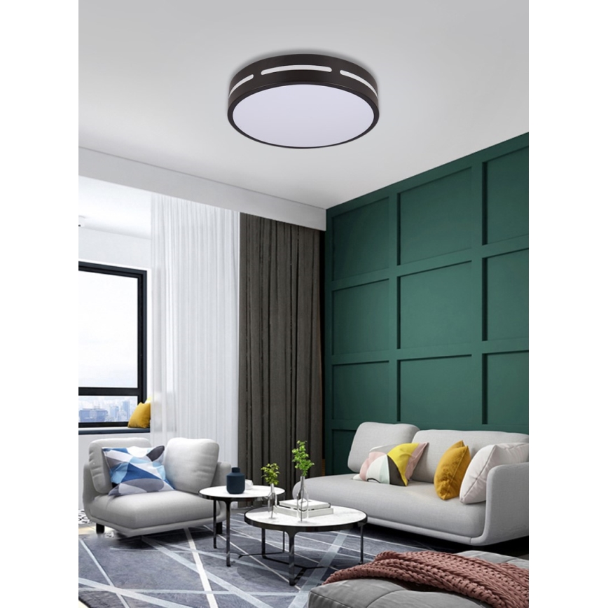 Immax NEO 07152-B50 - Iluminação de teto LED com regulação NEO LITE PERFECTO LED/48W/230V Wi-Fi Tuya + controlo remoto