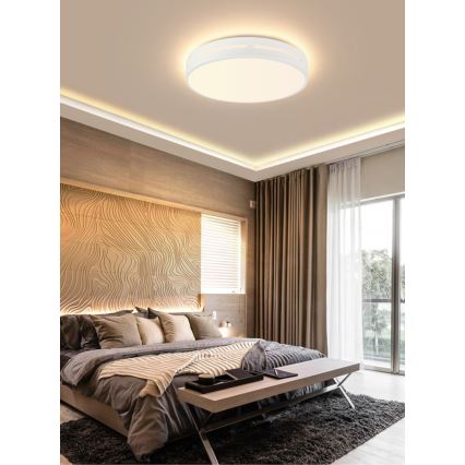 Immax NEO 07153-W40 - Iluminação de teto LED com regulação NEO LITE PERFECTO LED/24W/230V Wi-Fi Tuya branca + controlo remoto