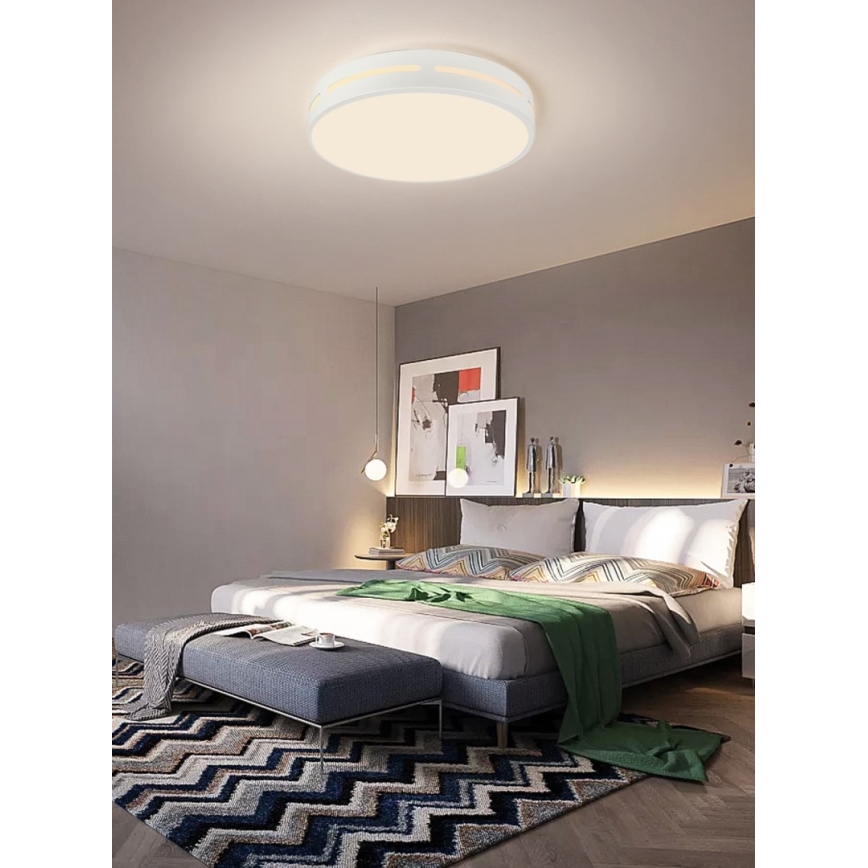 Immax NEO 07153-W40 - Iluminação de teto LED com regulação NEO LITE PERFECTO LED/24W/230V Wi-Fi Tuya branca + controlo remoto